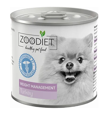 Четвероногий Гурман Weight Management Turkey консервы для взрослых собак склонных к ожирению, с индейкой