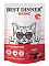 Best Dinner Базис влажный корм для кошек с говядиной кусочки в соусе (пауч)