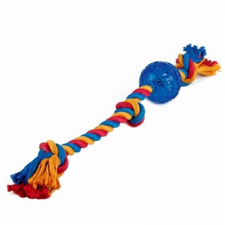 Купить homepet игрушка для собак мяч на канате