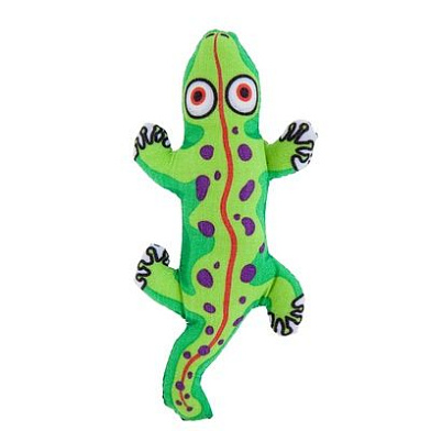 Антицарапки игрушка для кошек "Ящерица", с валерианой