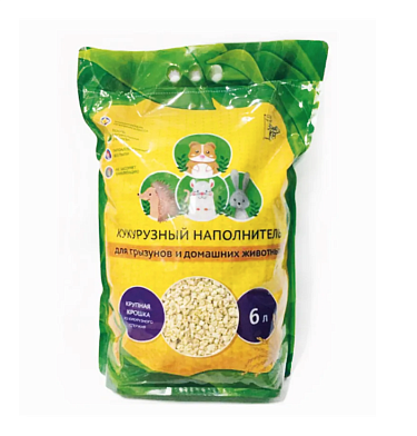 Золотой кот кукурузный наполнитель для грызунов