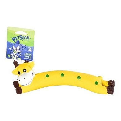 PetStar игрушка для собак КОРОВКА латекс