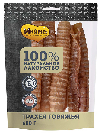 Купить Мнямс лакомство для собак Трахея говяжья большая упаковка