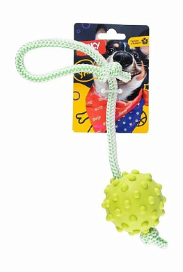 FANCY игрушка для животных "Мячик на веревке"