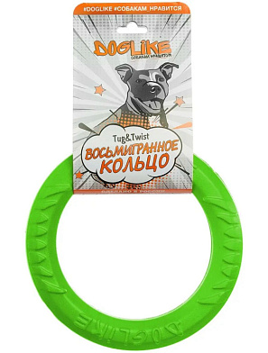 Doglike игрушка для собак Кольцо 8-мигранное DL миниатюрное зеленое