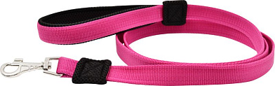 ZOOexpress Fresh Line поводок с мягкой ручкой для собак, малиновый