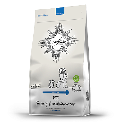 CRAFTIA GALENA CAT RECOVERY&CONVALESCENCE CARE сухой корм для взрослых кошек поддержание в период восстановления/реабилитации