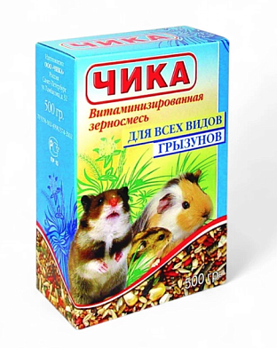 Чика сухой корм для грызунов
