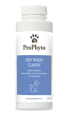 ProPhyto DRY WASH CLASSIC Сухой шампунь для собак для блеска и мягкости шерсти
