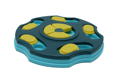 Купить triol smart toys игрушка для собак Задача развивающая бирюзовая