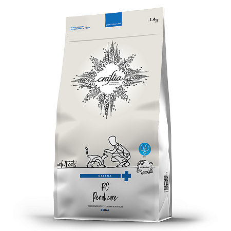 Купить craftia galena cat renal care сухой корм для взрослых кошек при почечной недостаточности