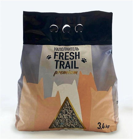 Купить fresh trail наполнитель для кошек кремниевый, впитывающий премиум