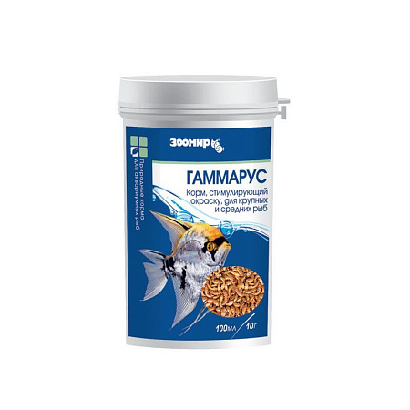 Купить ЗООМИР корм для рыб гаммарус (баночка)