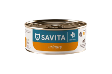 SAVITA vet Urinary S/O консервы для взрослых кошек при мочекаменной болезни