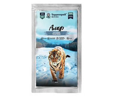 ТерриториЯ Амур влажный корм для кошек с телятиной (пауч)