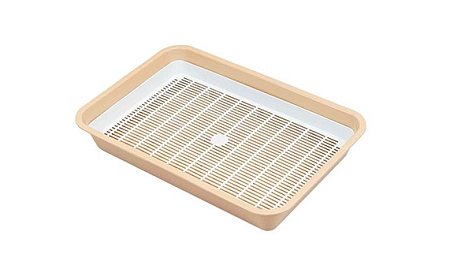 Купить homecat туалет для кошек с сеткой бежевый