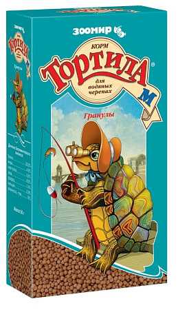Купить ЗООМИР Тортила-М корм для водных черепах (гранулы)