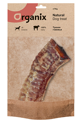 Organix лакомства Премиум лакомство для собак трахея говяжья
