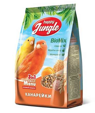 Happy Jungle сухой корм для канареек