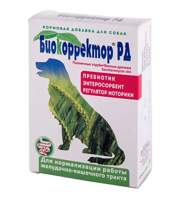 Биокорректор РД мультикомпонентная кормовая добавка добавка для собак