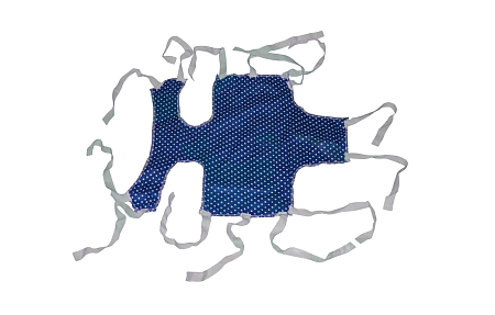 Купить ТД ВЕТ Попона послеоперационная №0 для кошек и собак (малая), фланель