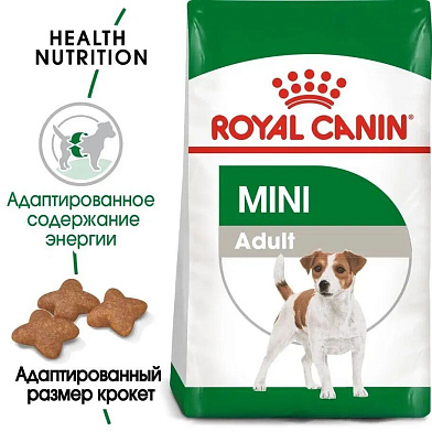 Royal Canin mini adult сухой корм для взрослых собак малых пород