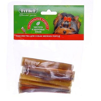 TiTBiT лакомства для собак Корень бычий резаный (в мягкой уп-ке) - 1846