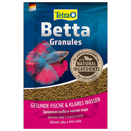 Купить tetra betta granules корм для петушков в гранулах