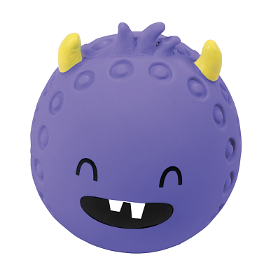 Triol HORROR игрушка для собак "Фиолетовый монстрик с рожками"