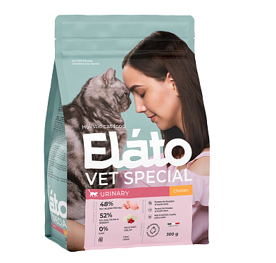Elato Holistic Vet Special Urinary сухой корм для кошек с курицей