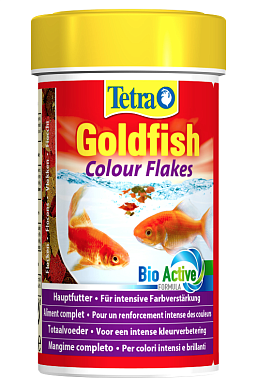 TetraGoldfish Colour корм для золотых рыб в хлопьях для улучшения окраса