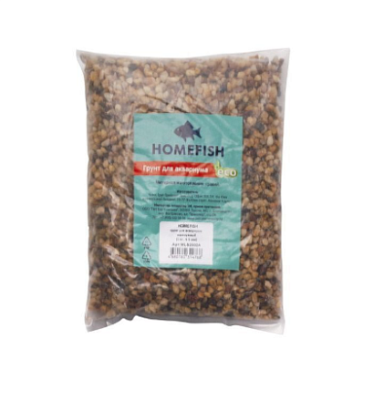 Купить homefish грунт для аквариума 3-5 мм жемчужный