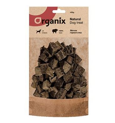 Organix премиум лакомство для собак Легкое горного яка