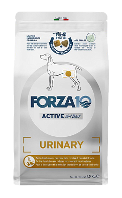 Forza10 ACT Urinary Dog All Adult Pesce Dry сухой корм для взрослых собак всех пород при заболеваниях мочевыводящих путей, с рыбой